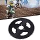 Nikou Kettenrad, Leichtes T8F 74T Zahn 35MM Stahl Ritzel Hinten Getriebe Kettenrad Stabil Motorrad Ersatzzubehör