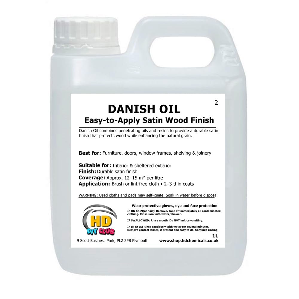 Danish Wood Oil 2ltr (2 x 1ltr)