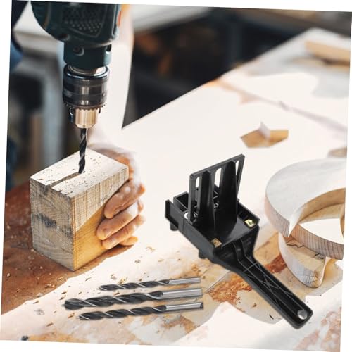 Perçage dowel auto-centré : ensemble de guidage pour assemblage de meubles