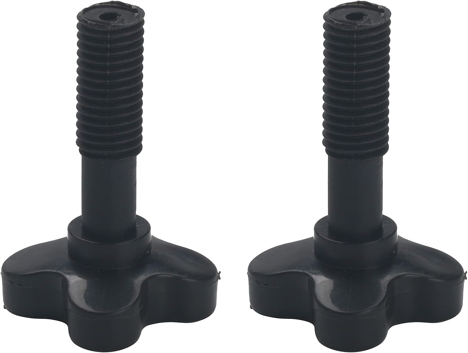 2Pcs Canopy Fixing Screws Bolt M12 Black Plastic Screws Fittings for Garden Swing Chair Canopy