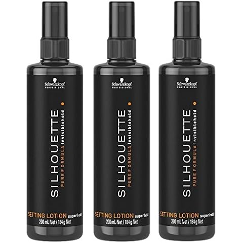 Schwarzkopf Silhouette Super Hold Setting Lotion 3x200ml Cover