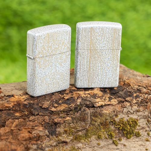 Encendedor Zippo con grabado personalizado en diseño madera miniatura 3
