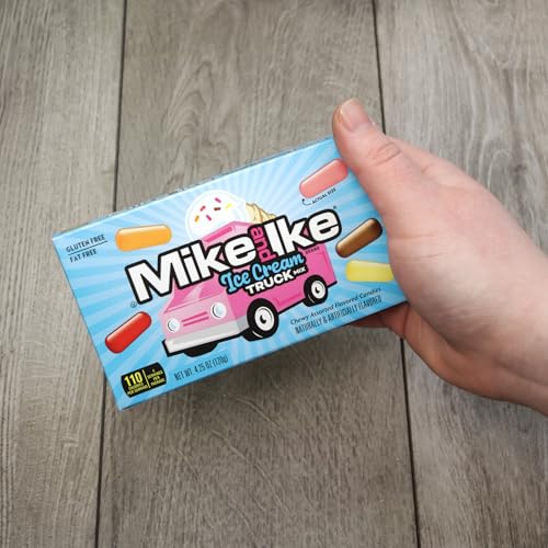 Mike and Ike Ice Cream Truck Mix 3 Cajas 4.25 oz miniatura 4
