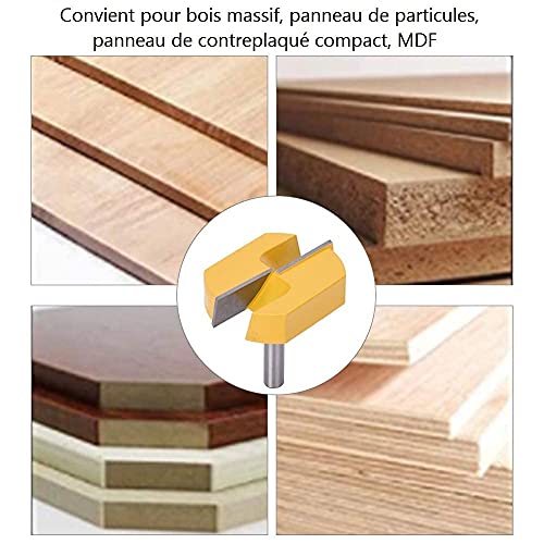Fraise De Défonçage Pour Travail Du Bois - Diamètre 57 Mm - Pointe Carbure - Pour MDF, Contreplaqué, Panneaux