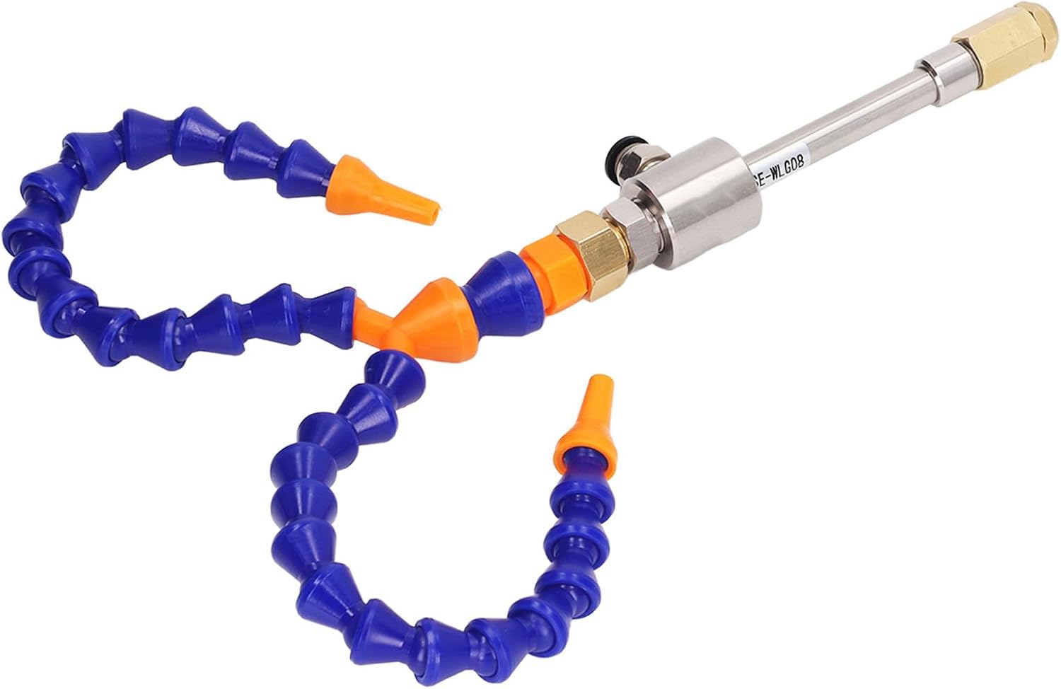 Air Cooling Gun Kit Vortex Tube Cooler with Double End Flexible Hose and Connector for Plastic Metal Wood Welding Bonding Heat Sealing