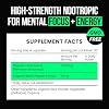 VitaRaw Organic Lions Mane Supplement Capsules 2400 mg - Powerful Nootropic - Helps Maintain Memory, Energy, and Mental Clarity - Vegan Brain Booster Focus Pills - Real Lion's Mane Supplement