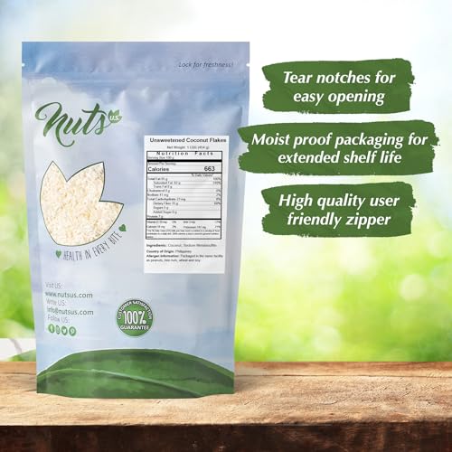 image for NUTS - U.S. - HEALTH IN EVERY BITE ! NUTS U.S. – Unsweetened Coconut