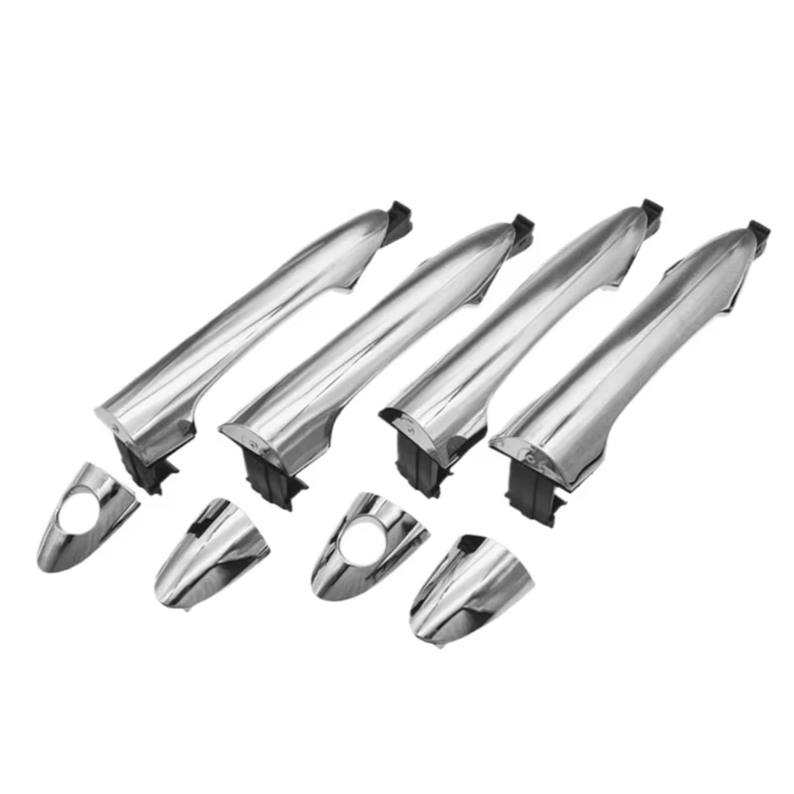IUKMR for Kia for Picanto for Morning 2011-2016 Front/Rear/Left/Right Outside Door Handle Replacement Car Exterior Car Outer Door Handle(1 Set)