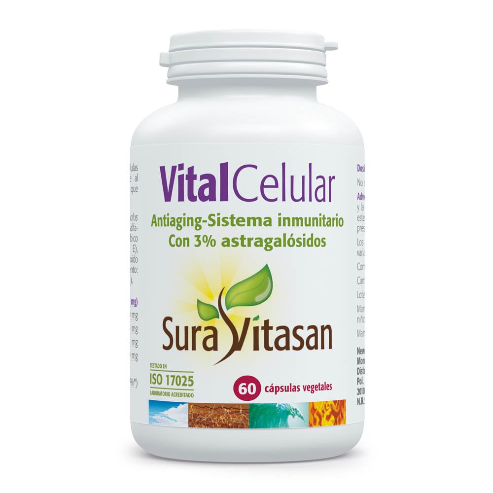 Suravitasan Vital Celular 60Cap. Krem Do Rąk Regenerujący 60 Kapsułek