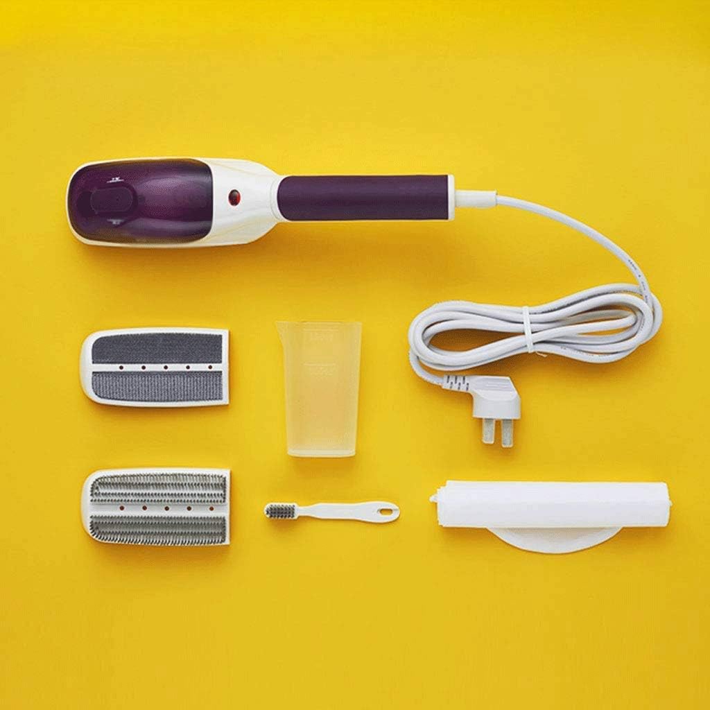 Steam Iron Garment Steamer Clothes Steamer Handheld Flat and Hang Dry and Steamer Ironing Portable for Travel Dewrinkle Fabric