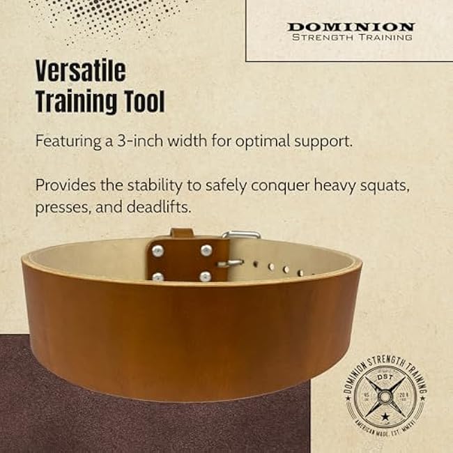 Hand-Dyed 3 Inch Single Ply Belts ¨C Premium Support for Powerlifting and Weightlifting