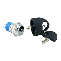 Vista 9 de Interruptor de encendido con llave, repuesto para scooter de movilidad, interruptor de encendido y apagado con 2 llaves para orgullo