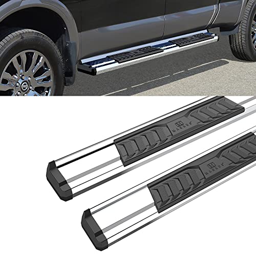 Estribos Espejo Pulido Compatible Nissan Titan 2004-2024 miniatura 6