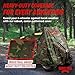 Badass Moto Camo ATV Covers Waterproof Outdoor Heavy Duty, Rip-Resistant, Night-Reflective Quad Cover w/Advanced Waterproofing, Easy-Access Zipper and Vents Four Wheeler Accessories - Camo Large 95