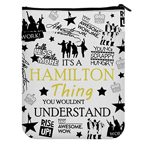 KUIYAI Regalo para amantes de la música Rise Up Book Sleeve It's A Hamilton Thing You Wouldn't Understand Theatre Nerd Gift (Hamilton ThingUK)