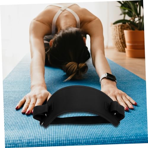 Cinturón Hip Thrust para entrenamiento de glúteos negro miniatura 4