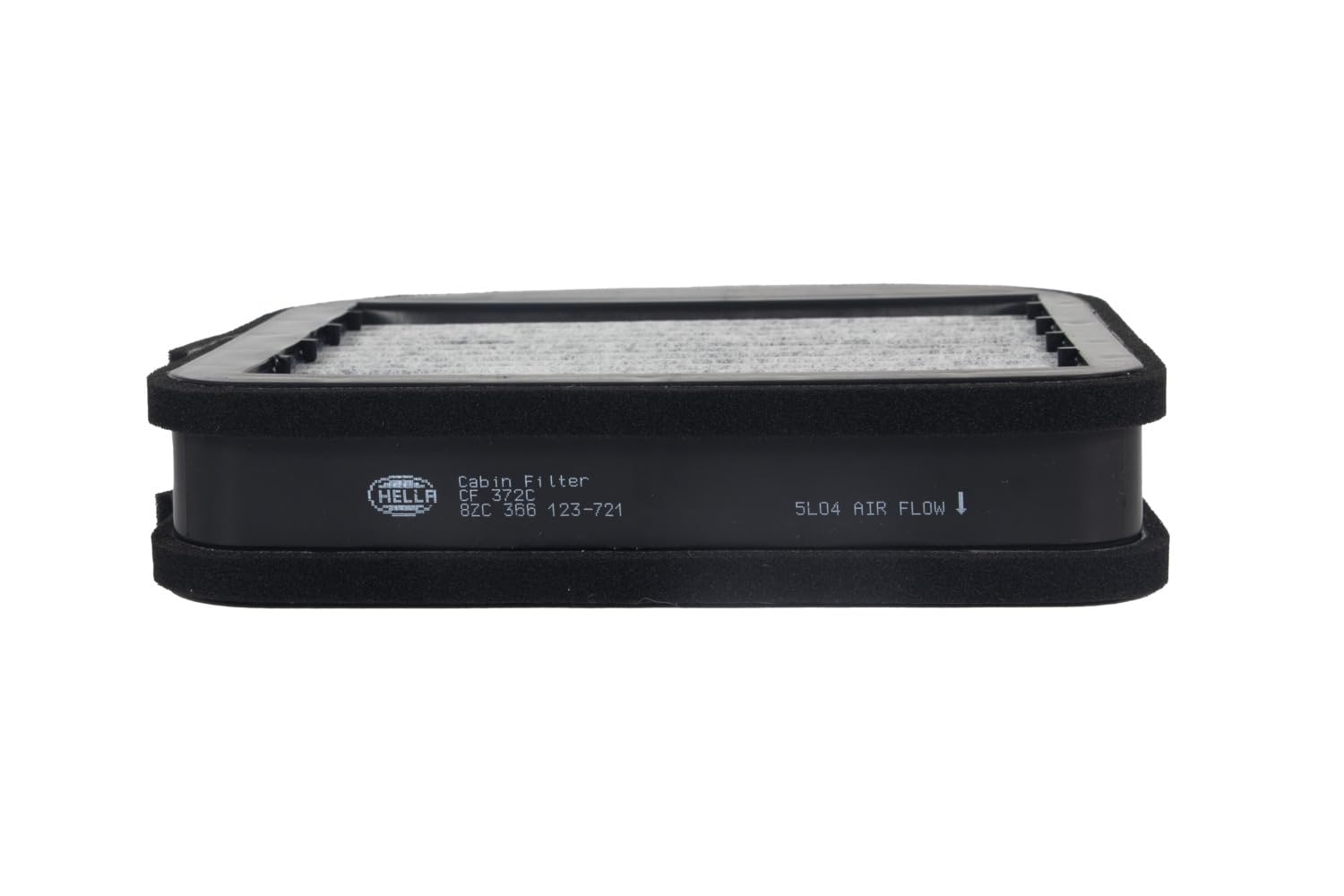 HELLA 8ZC 366 123-721 - Filtro abitacolo CF372C, filtro ai carboni attivi, per Mercedes Benz Classe E (W210) E 220 CDI