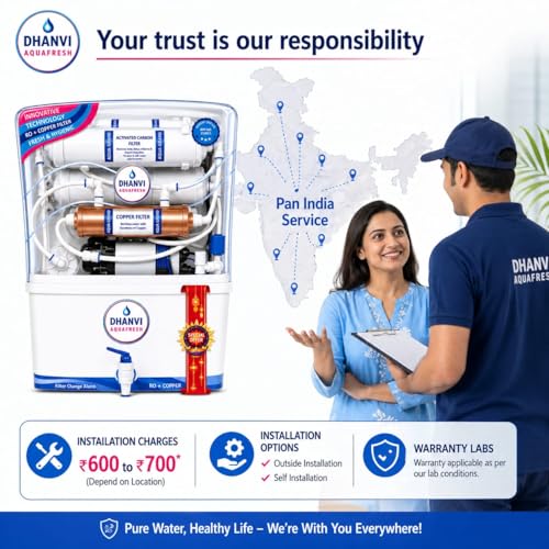 Image of Crown 9L Premium RO+UV+Copper Water Purifier | Inside uvTank Technology | Free Pre-Filter | Advanced Mineral Protection | TDS Controller | suitable for Borewell /Tanker /Tap Water