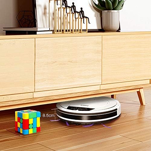 Fmart E-R550W robot vacuum cleaning under a low-clearance cabinet