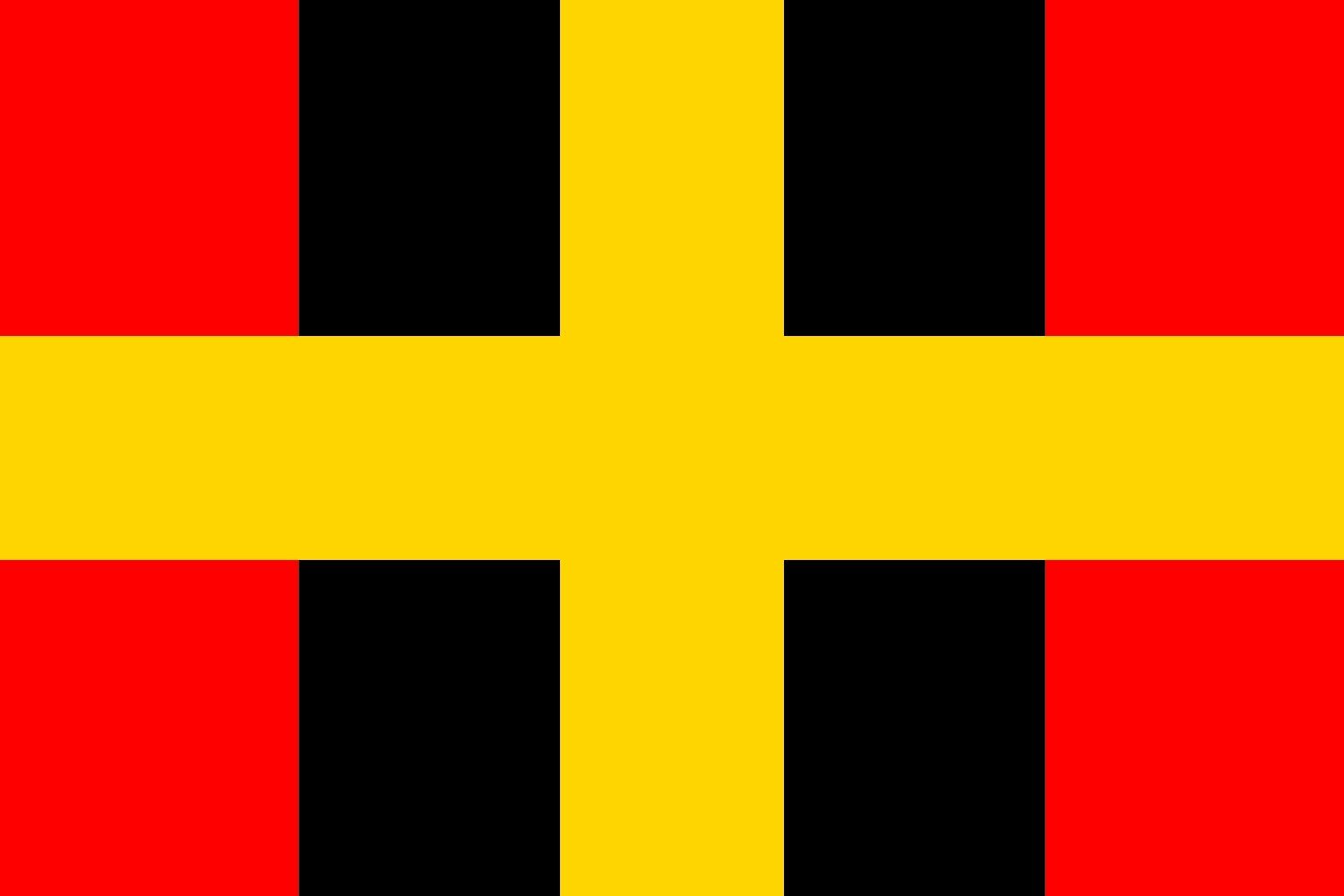 Drapeau large Mikulec pour collectionneur de pavillons européens