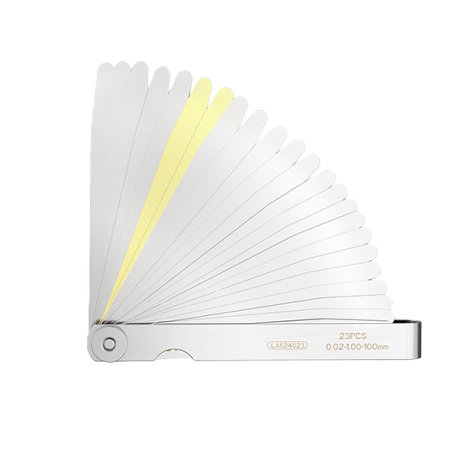 Feeler Gauges Detachable High Accuracy Tapered Feeler Gauges Set Stainless Steel Thickness Ruler Stainless Steel Calipers Measuring Tool