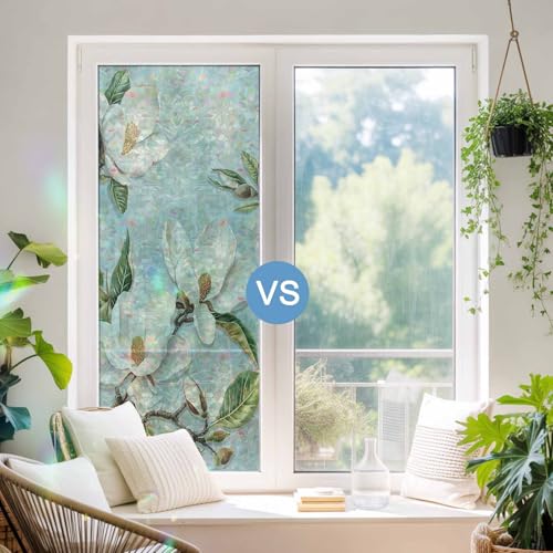 Vinilo Decorativo para Ventana efecto Vitral 19.6x39.3 pulgadas miniatura 3