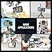 NEEWER 15 Pro Max Cage [2nd Generation], Quick Release Design Video Rig Phone Stabilizer with 67mm Filter Adapter, 17mm Lens Backplate, T Mount Lens Adapter Compatible with Moment T Series Lens, PA044