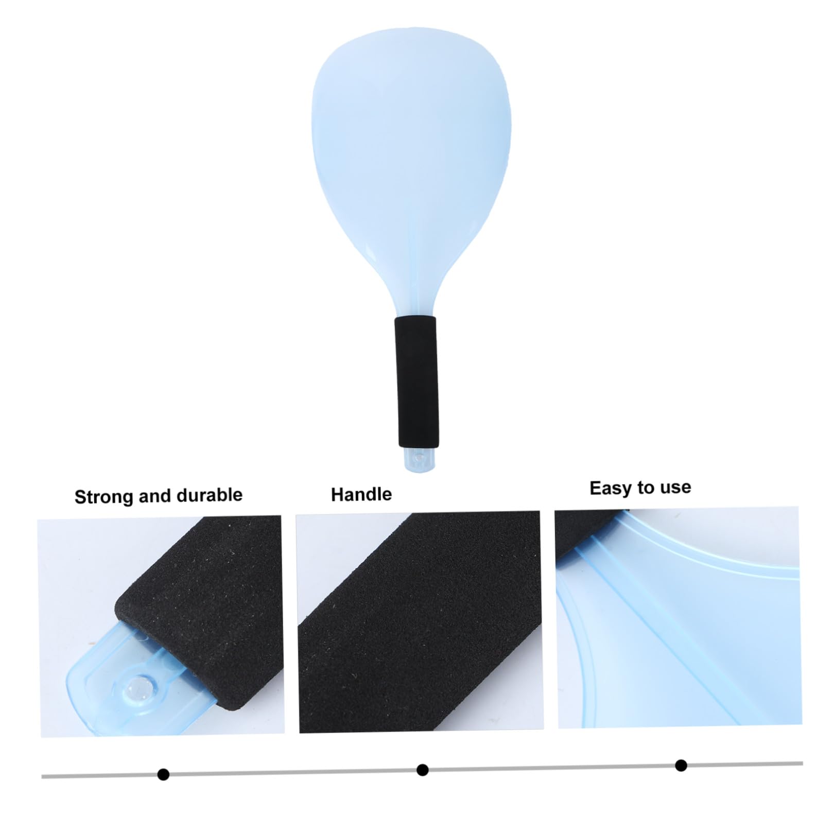 3piezas Para Hairspray Escudo Facial y Ojos Uso Salón y Hogar Color Azul Material Para Facial Durante Aplicaciones De Spray