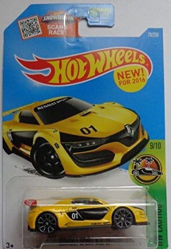 Hot Wheels Renault Sport R.S. 01 - Voiture Exotique pour Enfants - Jouet Vinyle 1:64 - Collectionnable - 9/10