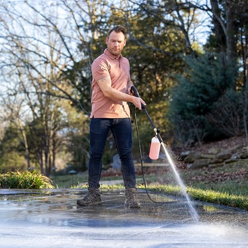 Image of Karcher Foam Cannon for Electric Pressure Washers up to 4000 PSI - Quick-Connect Fitting - Great for Vehicle and Car Wash