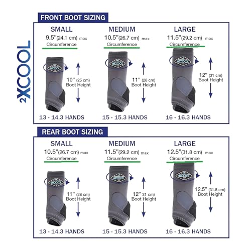Image of Professional's Choice 2XCOOL Sports Medicine Horse Boots | Protective & Breathable Design for Ultimate Comfort & Durability in Active Horses | Value 4 Pack