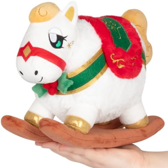 Squishable/Mini Festive Rocking Horse Plush Toy