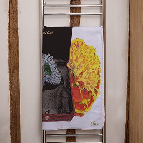 Serviette de bain cadeau pour elle en coton peigné douceur absolue
