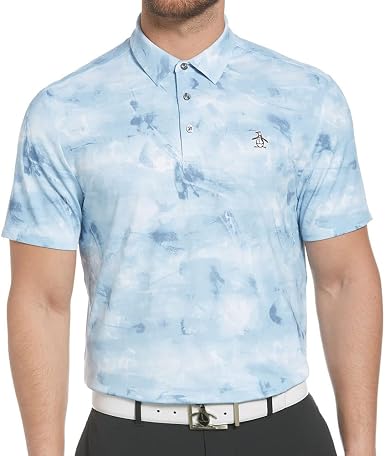Amazon.com: Original Penguin Polo estampado de teñido anudado de golf : Ropa,  Zapatos y Joyería