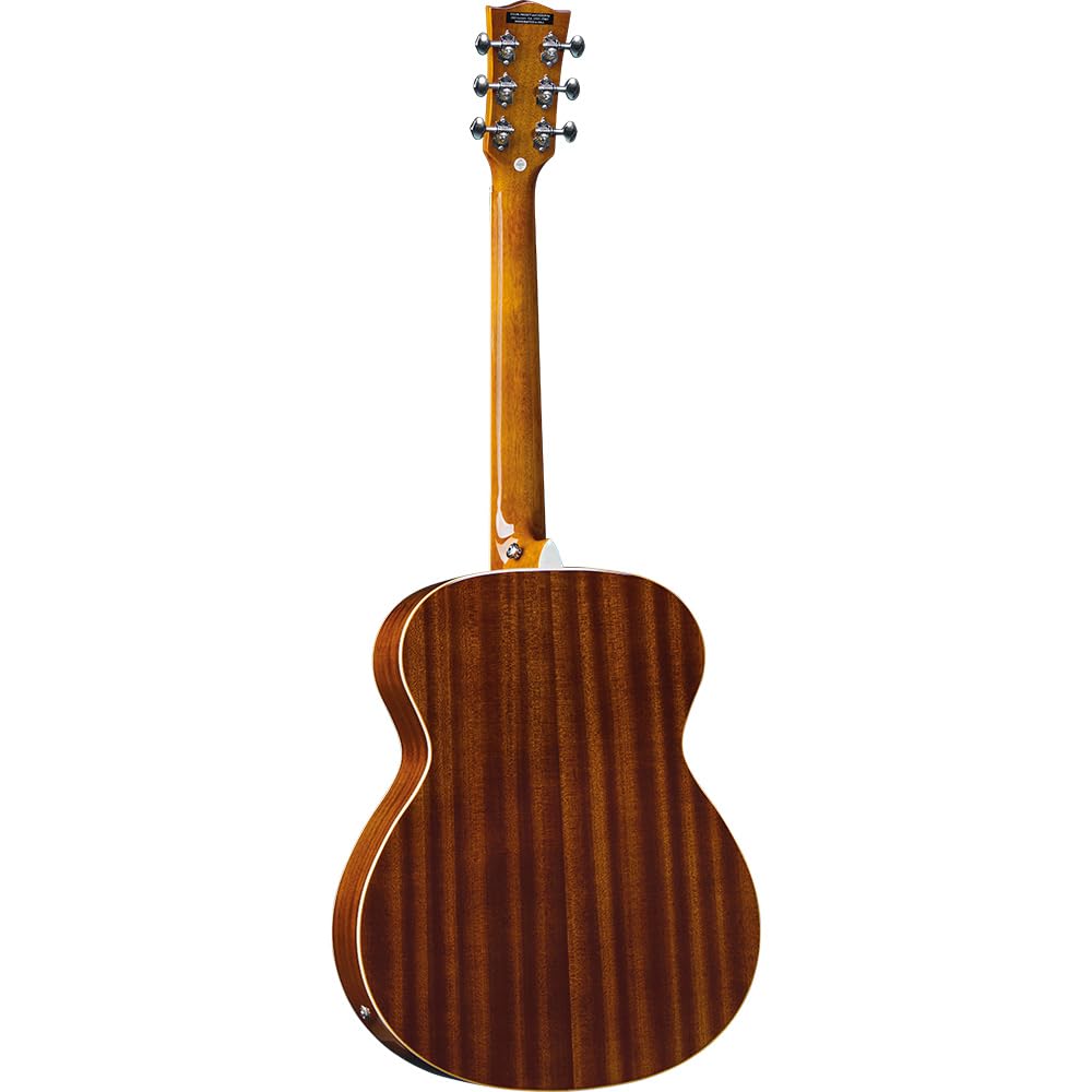 EKO GUITARS - Résonateur, Guitare Résonatrice, Table en Épicéa, Eclisses et Fond en Acajou Sapelli Laminé, Manche en Acajou, Touche 20 frettes en Roupanà Sud-Américain, Couleur Sunburst