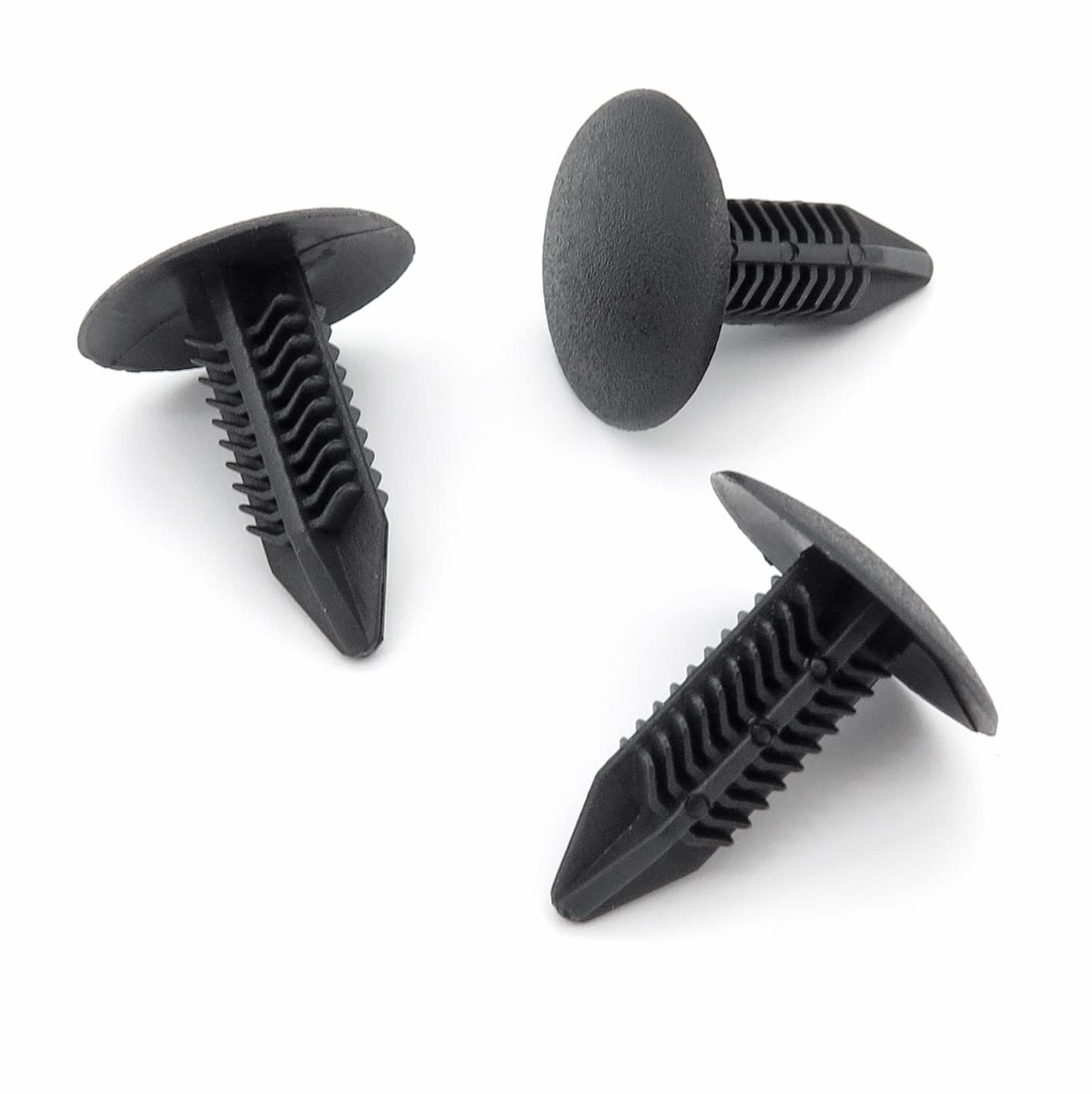 VVO Fasteners Black Plastic Boot Carpet & Interior Lining Clips for
