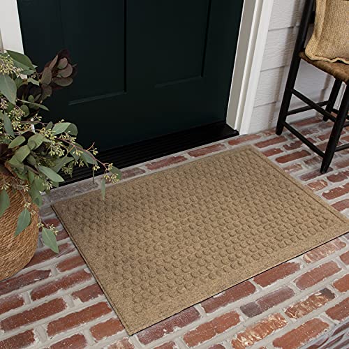 Mohawk Home Impressions Dots Chestnut Entryway Door Mat, 3'X4', Tan #TOP2