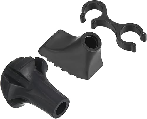 Miniatura 4 de PATIKIL Juego de accesorios de puntas de bastón de trekking, paquete de 6 protectores de punta de bastón de senderismo, agarre de repuesto,