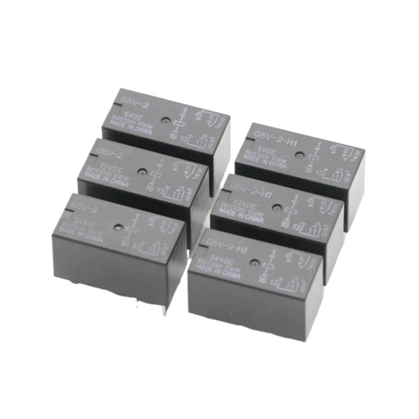 Lot De 5 Relais G5V-2-H1-DC24 G5V-2-H1 24VDC - Pièces OEM