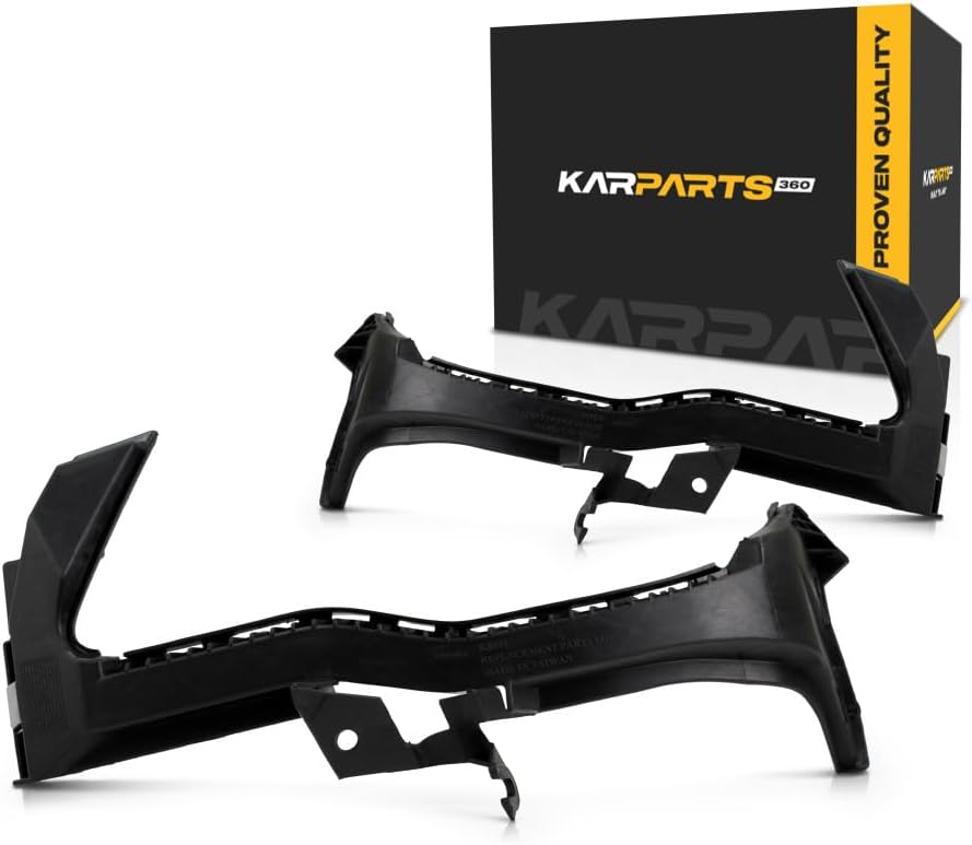 For Subaru Forester 2014 15 16 17 2018 Bumper Cover Bracket Driver and Passenger Side | Pair | Front | Upper | Replacement For SU1042102, SU1043102 | 57707SG010, 57707SG000