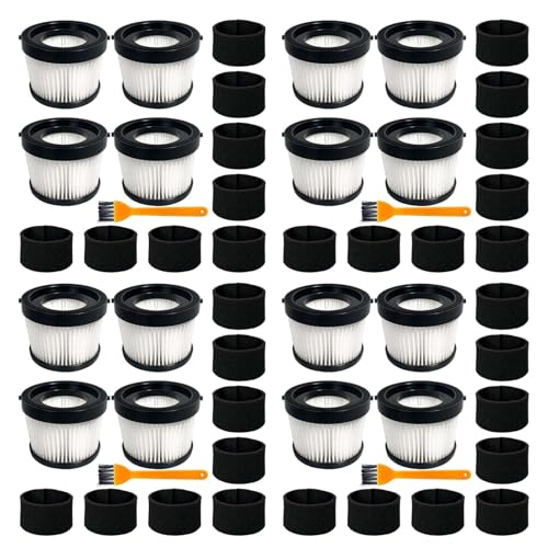 Filtres HEPA DCV5011H pour aspirateur DCV501HB avec manchons mousse