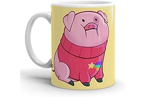 Gravity Tea Falls Ceramic Waddles Travel Birthday Cups Coffee Mug