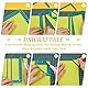 UNICRAFTALE 1 Set Flexible Acryl Buchbindevorlagen Buchbindepaket Blaugrün Einfaches Scrapbooking Werkzeug 18Pcs T Förmige Lineale Zum Buchbinden Scrapbooking Handgefertigte Werkzeuge Zubehör