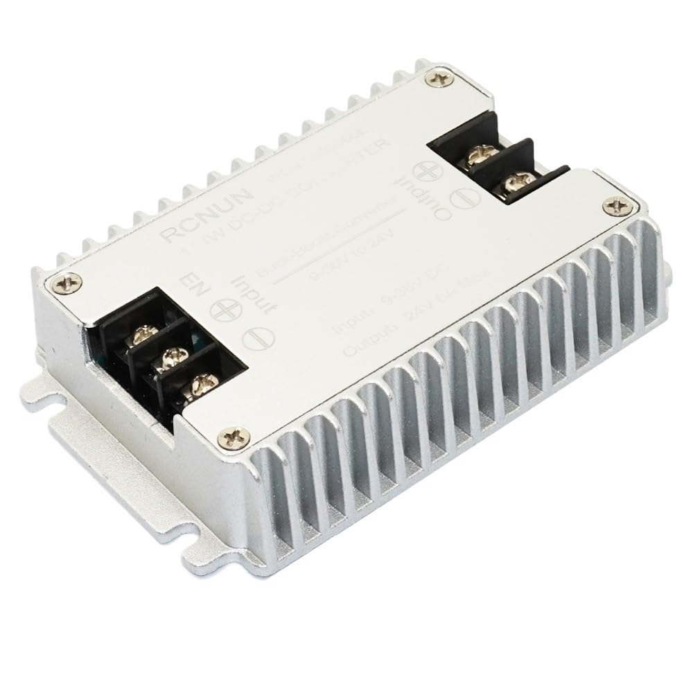 Convertisseur abaisseur 24V à 12V 20A avec protection contre inversion pour camion et bateau