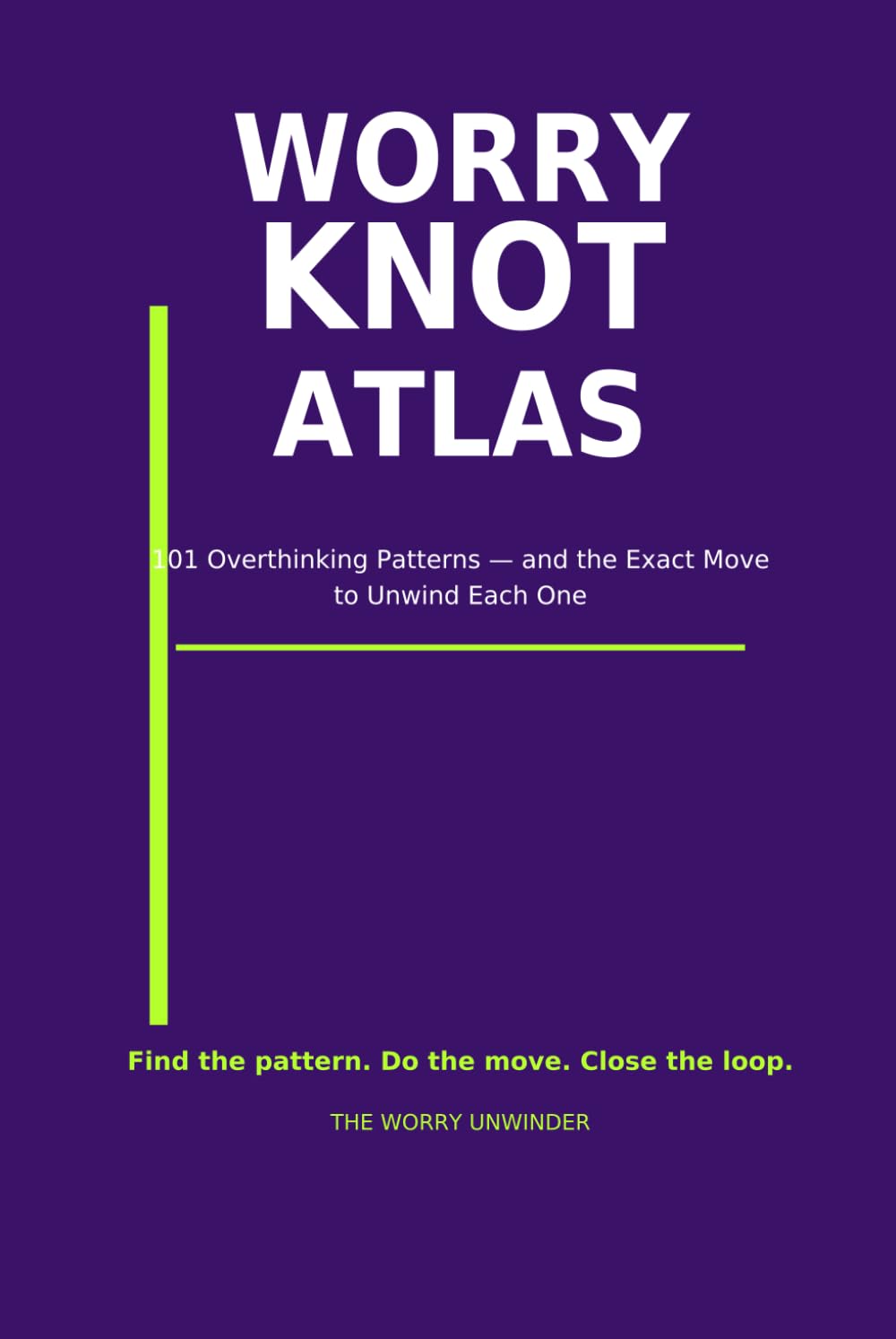The Worry Knot Atlas: 101 Overthinking Patterns — and the Exact Move to Unwind Each One