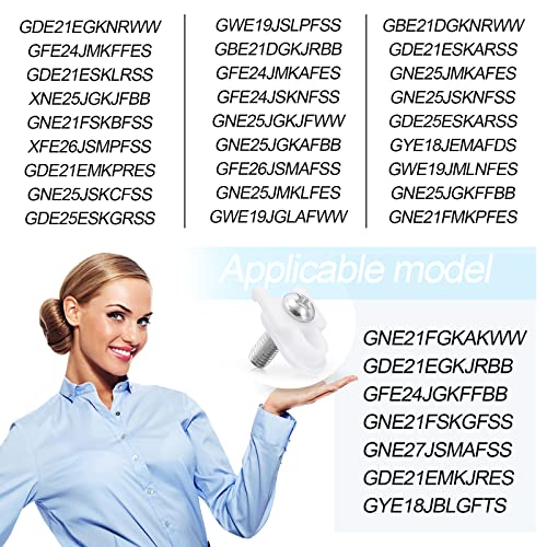 Wr01X25070 Refrigerator Door Handle Mounting Stud Compatible With Ge Fridge Freezer Handle Replacement Oem Part Number Ap7175647 Wr01X39781 #TOP6