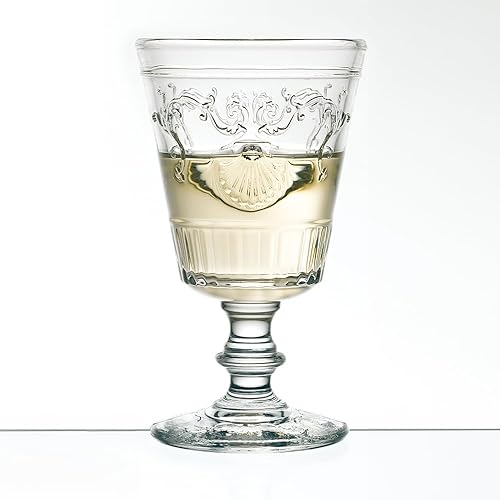 Miniatura 2 de La Rochelle 631601 - Vajilla de vidrio francés, copa de vino, Versalles, 6.8 onzas líquidas (200 cc)