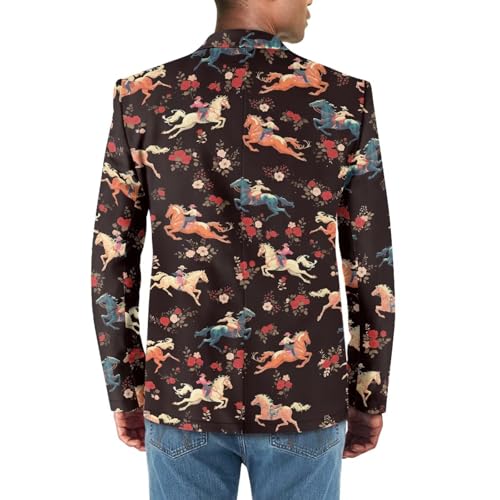 Casual Office Work Blazer for Mens Suit Jacket Blazer Prom Jacket Business Fit Long Sleeve Blazer4