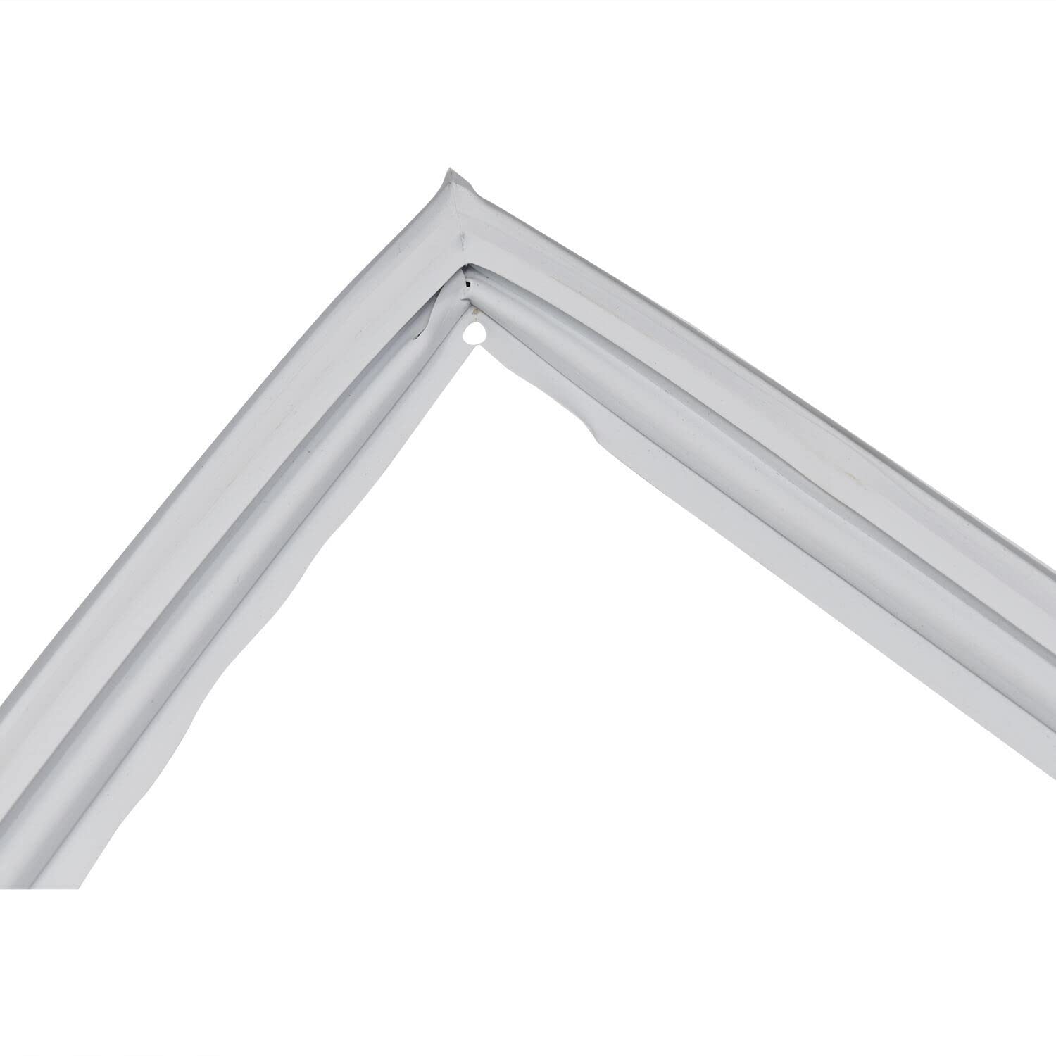 sparefixd HAIER - Junta de goma para puerta inferior de nevera y congelador, color blanco