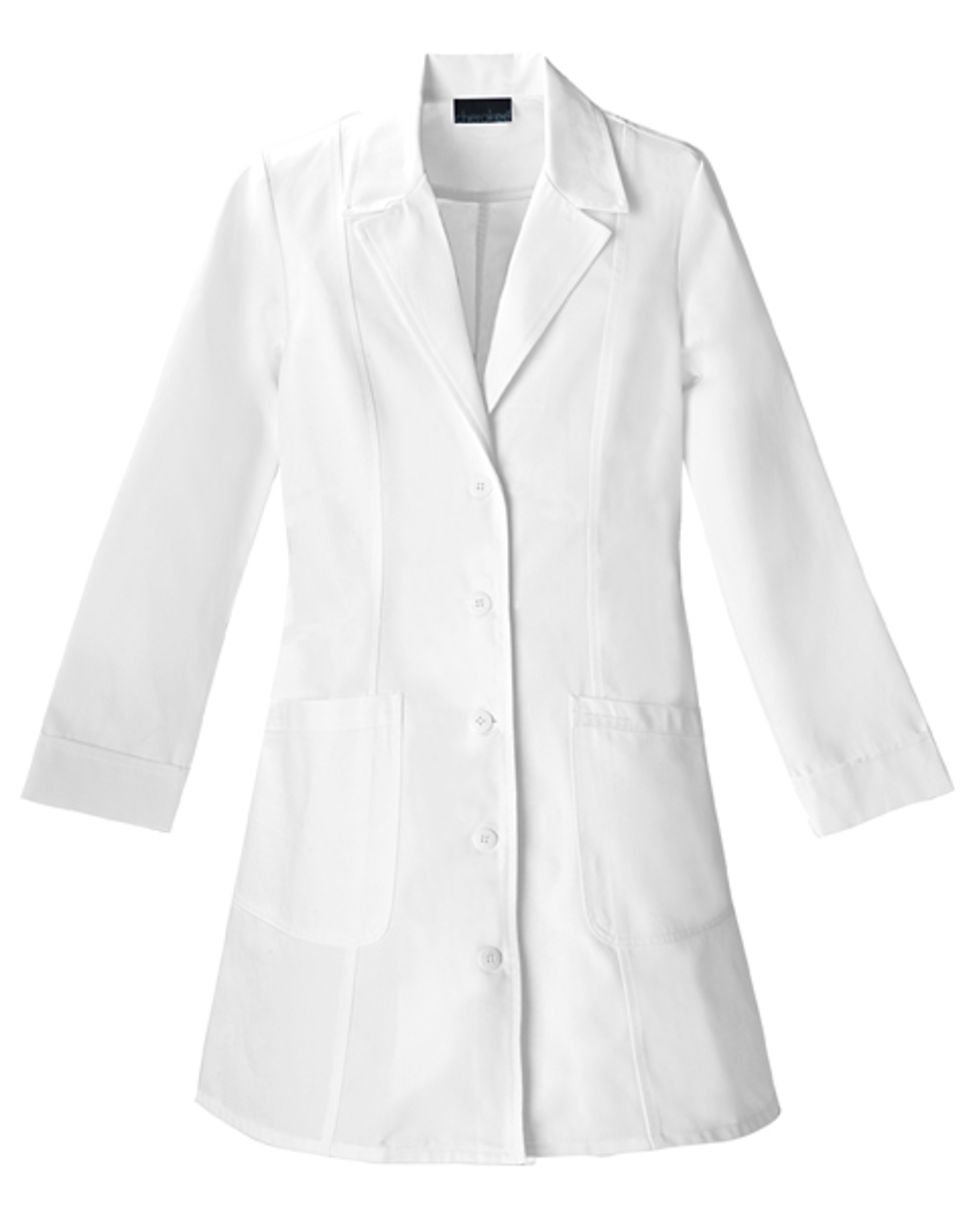 MixStuff Woman's White Long Sleeves XX-Large Lab Coat (Lab Apron)-picture-33